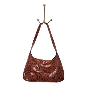 Snakeskin Shoulder Bag